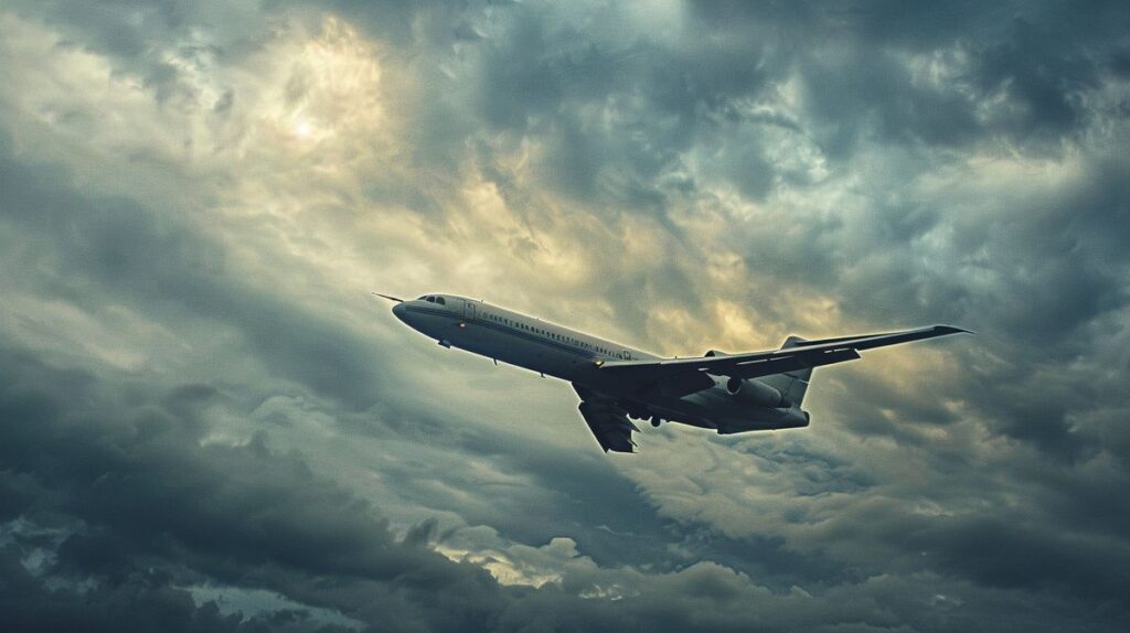 Verschwinden von Boeing 727 N844AA, detaillierte Darstellung des Flugzeugs auf einer Landebahn