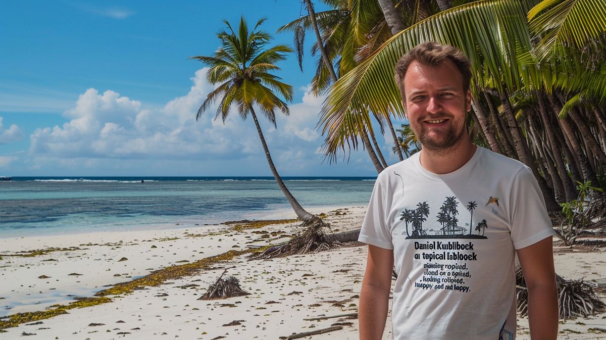 Daniel Küblböck gefunden auf Insel, Bild zeigt tropische Landschaft mit versteckten Hinweisen