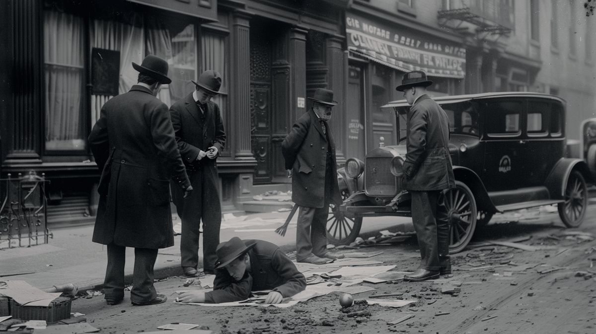 Albert Fish Opfer in einer historischen Fotografie dargestellt